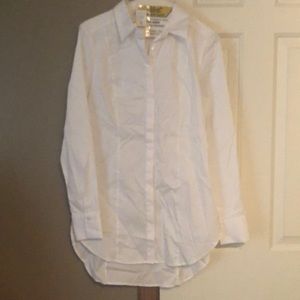 White Women’s Dress Shirt